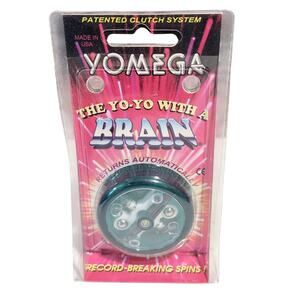 Vintage 1995 Yomega The Yo Yo With A Brain New In Package - Green